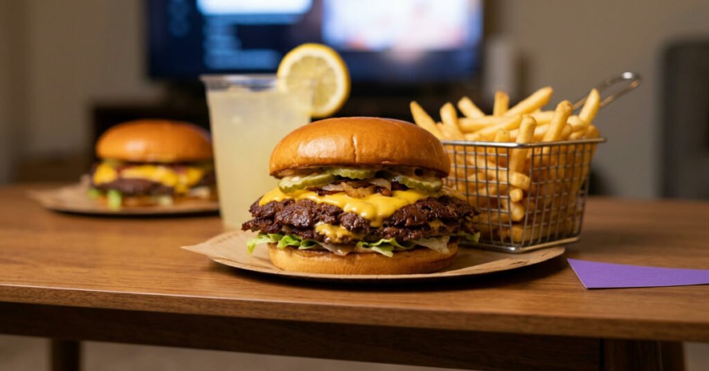 Smash Burger at BurgerHub, Sacramento